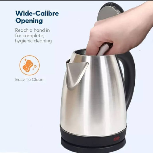 Electric Kettle - Stainless steel body - Automatic instant heating - 1500 Watts