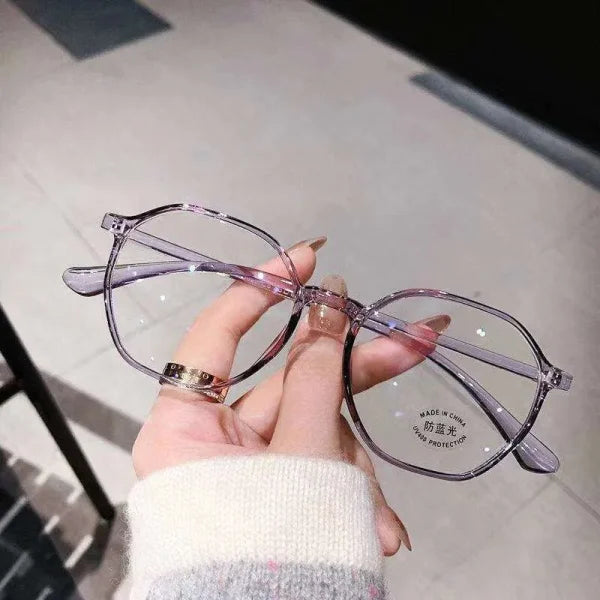 Elegant Uv Protectant Sunglasses Transparent Sunglasses