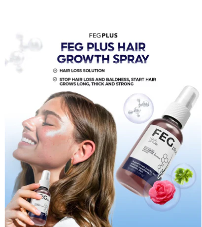 Feg Plus Hair & Beard Growth Serum Spray 50m