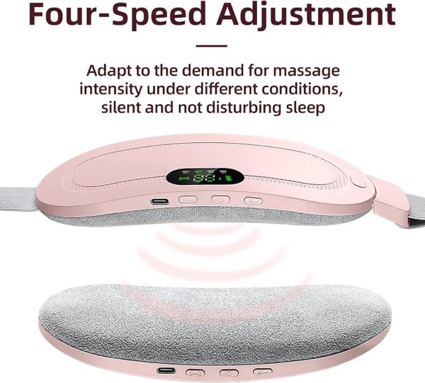 Heating Pad Women Period Pain Cramp Relief Belt -portable