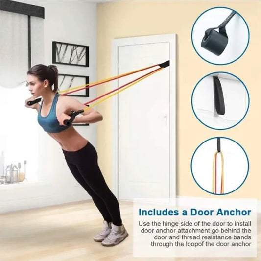 High Quality Portable Resistance Bands With Handles