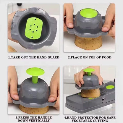 16 In 1 Multifunctional Vegetable Slicer Cutter
