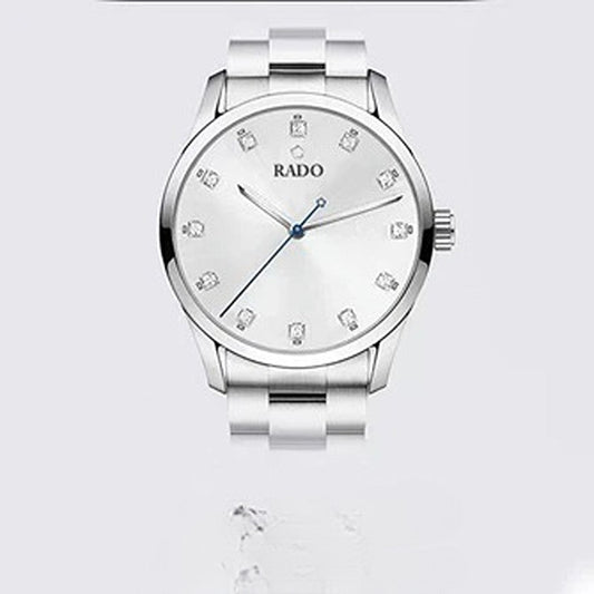 RADO Men’s Formal Wrist Watch With Stainless Steel Chain