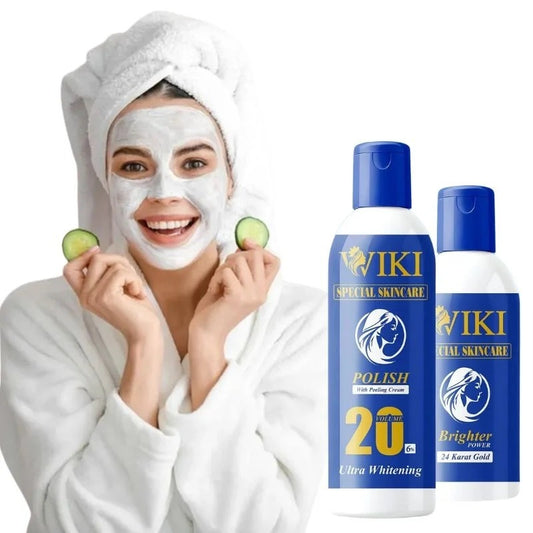 VIKI Special Skincare Brighter Power 24K Gold & 2 in 1 Polish with Peeling Cream