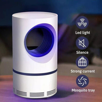 Mosquito Killer Lamp Electric Shocker Round – Powerful 360° UV Light Insect