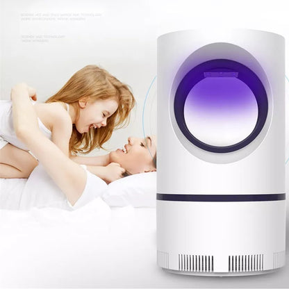 Mosquito Killer Lamp Electric Shocker Round – Powerful 360° UV Light Insect