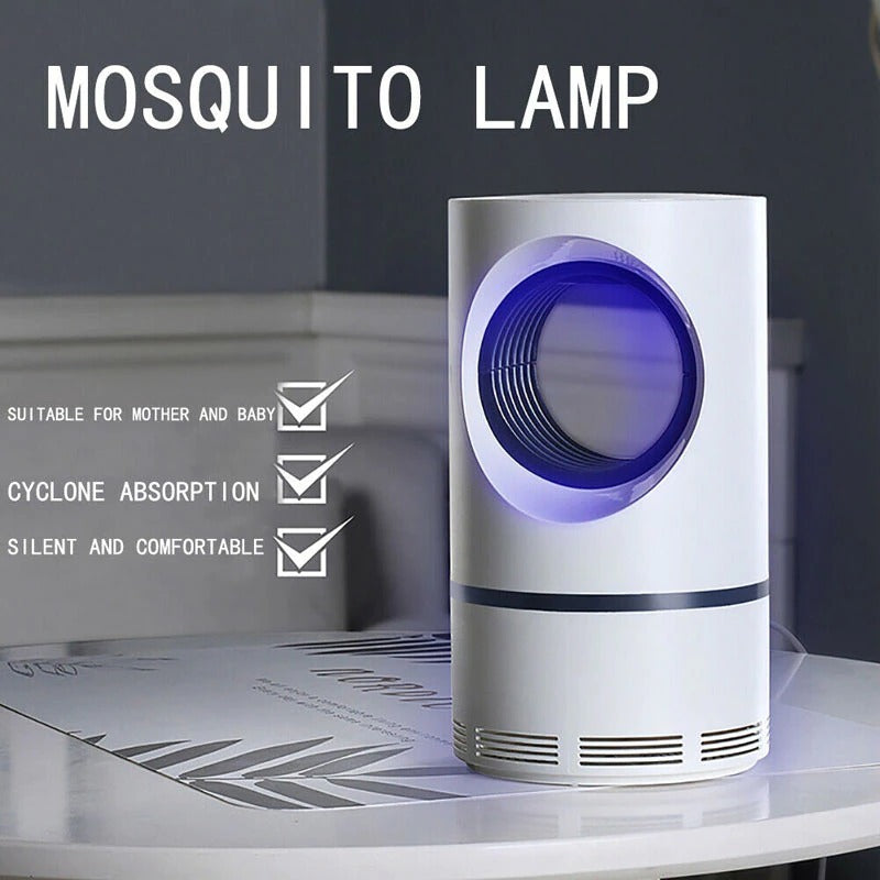 Mosquito Killer Lamp Electric Shocker Round – Powerful 360° UV Light Insect