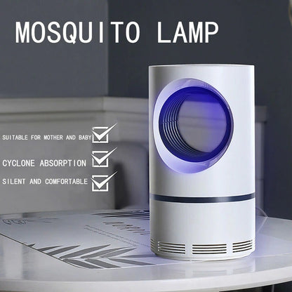 Mosquito Killer Lamp Electric Shocker Round – Powerful 360° UV Light Insect