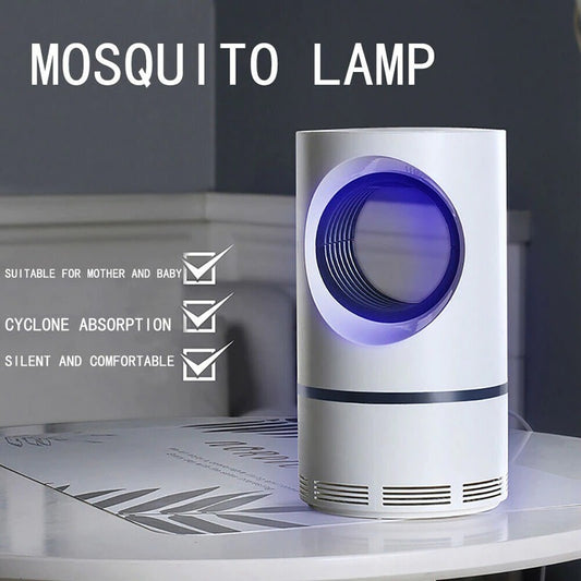Mosquito Killer Lamp Electric Shocker Round – Powerful 360° UV Light Insect