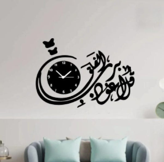 3d Wall Clock Wooden Wall Clock I Wall Clocks For Bedroom I Quartz Watch Diy Design