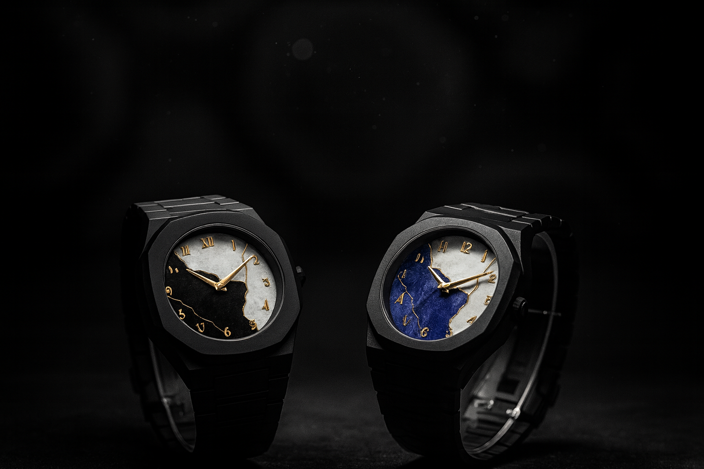 Black Aura Watch Elegant Design Durable Build Comfortable