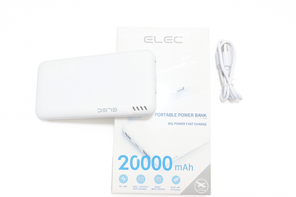 Elec 20000mah Power Bank – Pd Fast Charging, High-capacity Portable Charger