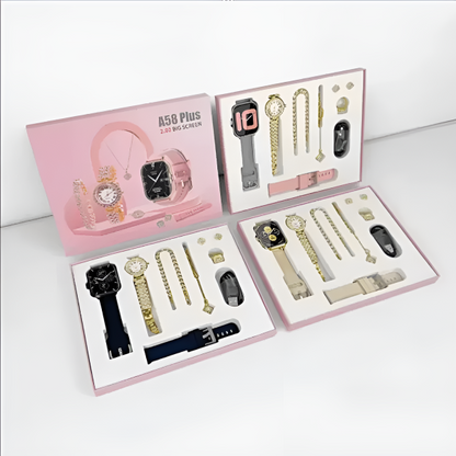 A58 Plus 6 In 1 – Smartwatch For Women | Best Quality Smart Watch For Girls