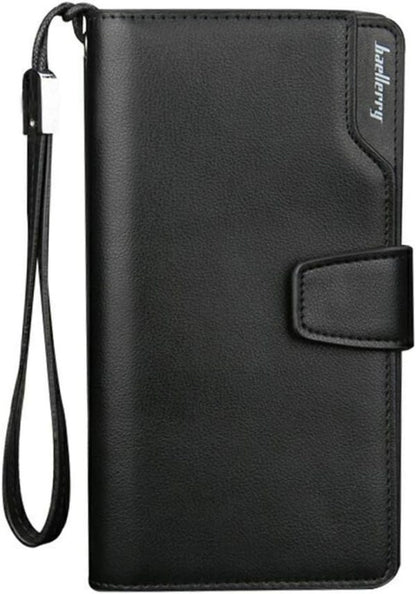 Baellerry Men’s Leather 2nd Bag, Large Capacity,