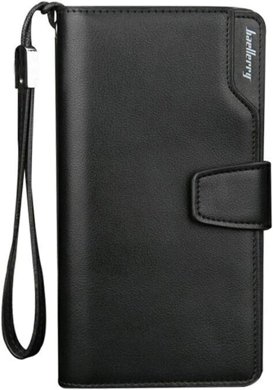 Baellerry Men’s Leather 2nd Bag, Large Capacity,
