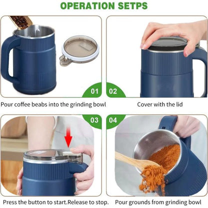Electric Coffee Grinder & Food Processor