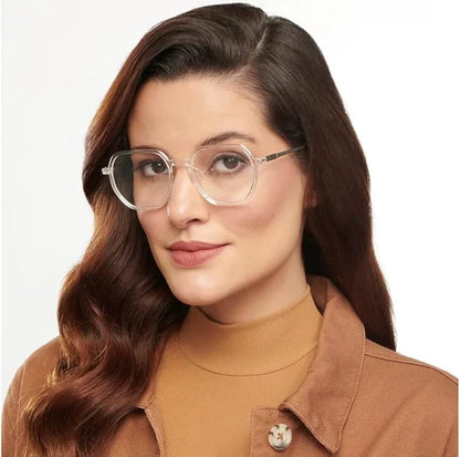Elegant Uv Protectant Sunglasses Transparent Sunglasses