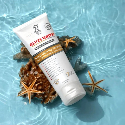 Gluta White 100% Natural Skin Whitening & Anti-aging Face Wash