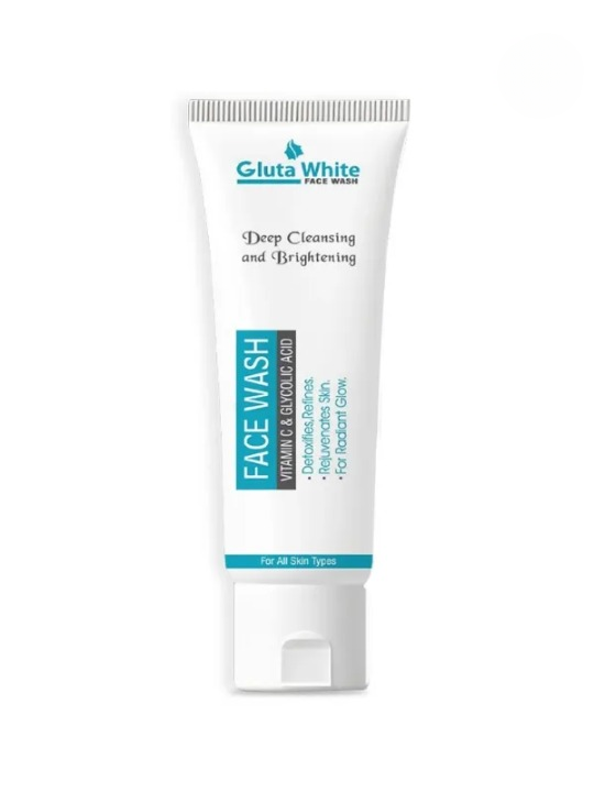 Gluta White Facewash 100ml – Brightening & Deep