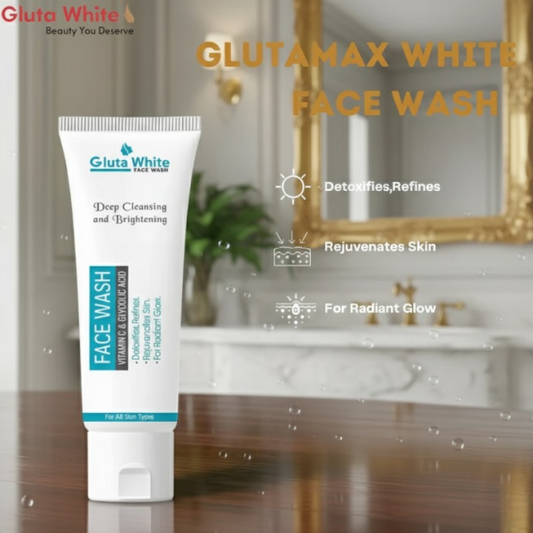 Gluta White Facewash 100ml – Brightening & Deep