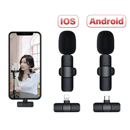 K11 Type-c Wireless Microphone K8 Collar Mic For Type C