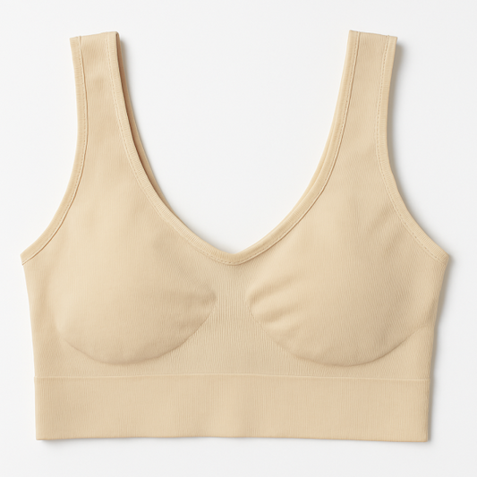 Ladies Air Bra – Soft Jersey Fabric, Plain Non-padded Design, Comfortable & Lightweight