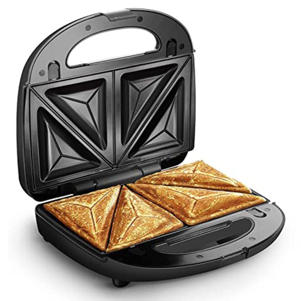 Philips Portable Sandwich Maker For Home & Office – 2-slice Non-stick With Heat Indicator