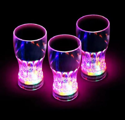 Plastic Led Flashing Cup Led Light Up Beer Cup Water