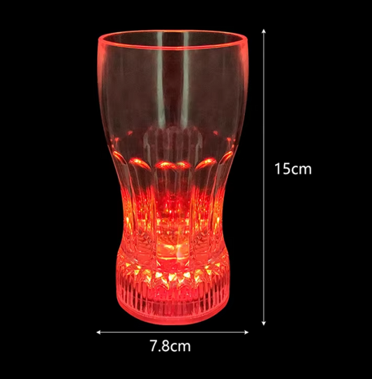 Plastic Led Flashing Cup Led Light Up Beer Cup Water