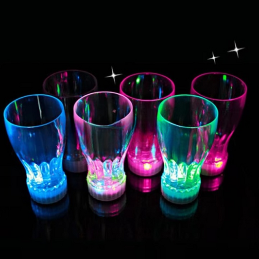 Plastic Led Flashing Cup Led Light Up Beer Cup Water