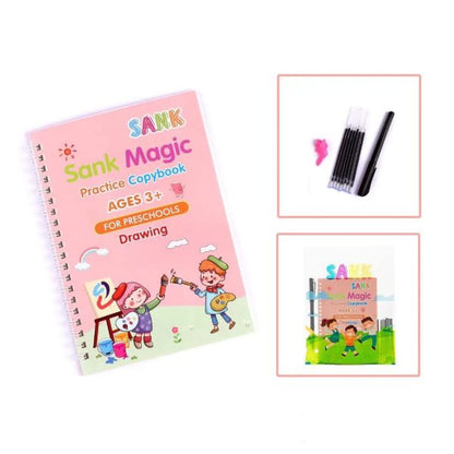 Sank Calligraphy Magic Book | Pack Of 4 Books