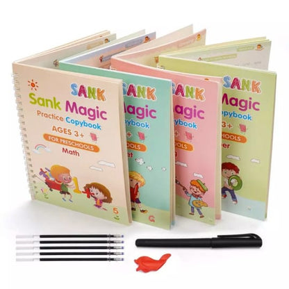 Sank Calligraphy Magic Book | Pack Of 4 Books