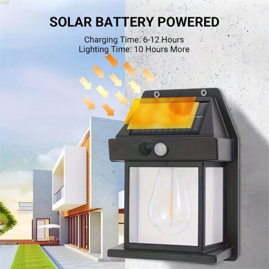 Solar Tungsten Filament Lamp Outdoor Waterproof Intelligent